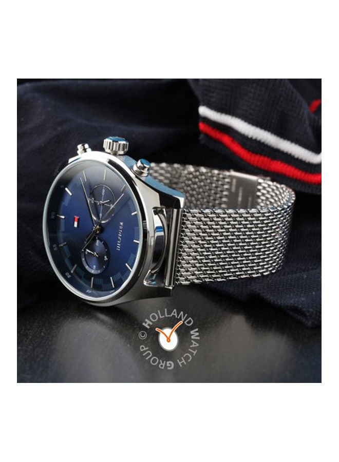 TOMMY HILFIGER Men's Analog Wrist Watch with Stainless Steel Strap - Image 4