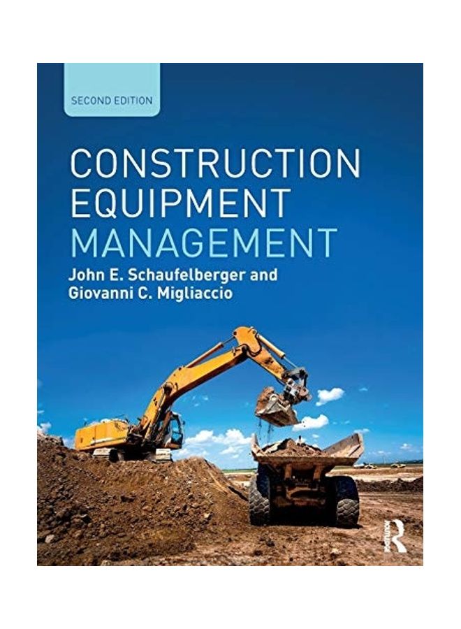 Construction Equipment Management Paperback English by John E. Schaufelberger - 43539 