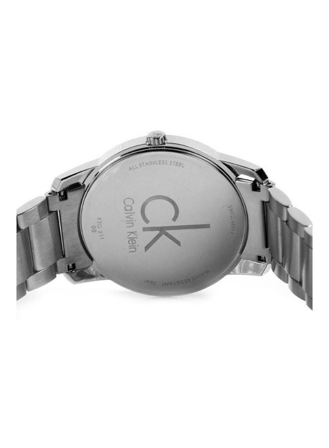 CALVIN KLEIN - Men's City Water Resistant Stainless Steel Analog Watch K2G21126 - Image 1
