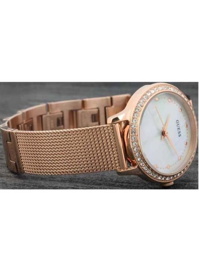 GUESS Women's Stone Studded Analog Watch W0647L2 - Image 4