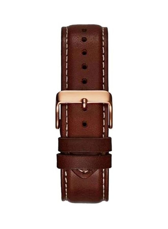 GUESS Men's Pinnacle Chronograph Watch W0673G3 - 46 mm - Brown - Image 4