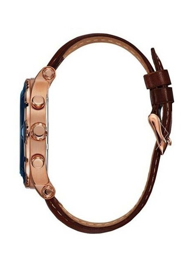 GUESS Men's Pinnacle Chronograph Watch W0673G3 - 46 mm - Brown - Image 3