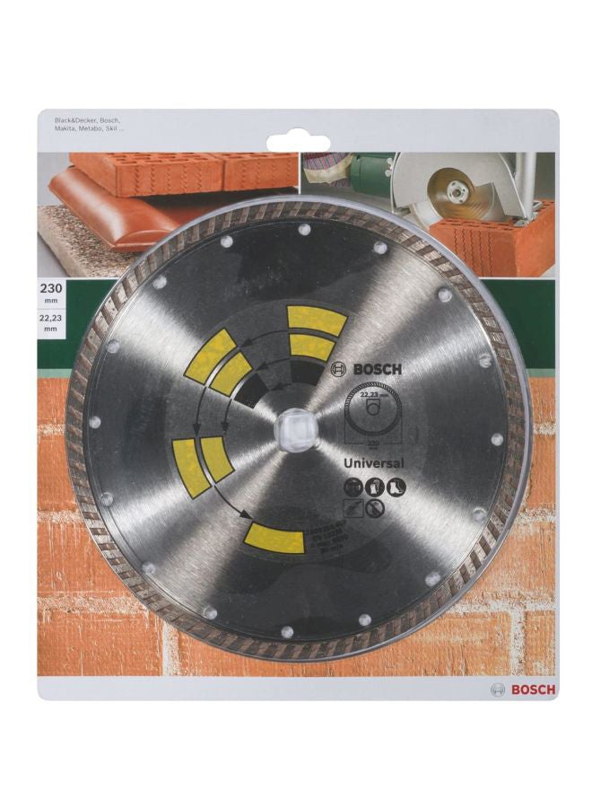 BOSCH Diamond Cutting Disc Silver/Yellow 230mm  - Image 2