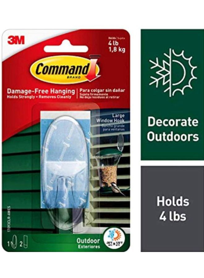 Command Window Hook Clear 10inch  - Image 2