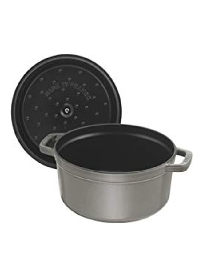 STAUB - Cocotte Cast Iron Cookware Grey 20cm - Image 1