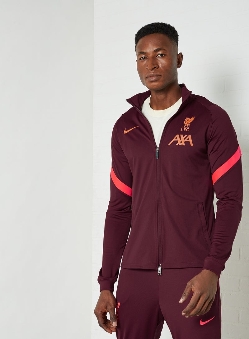Nike - Liverpool F.C. Football Tracksuit Jacket Red - Image 1