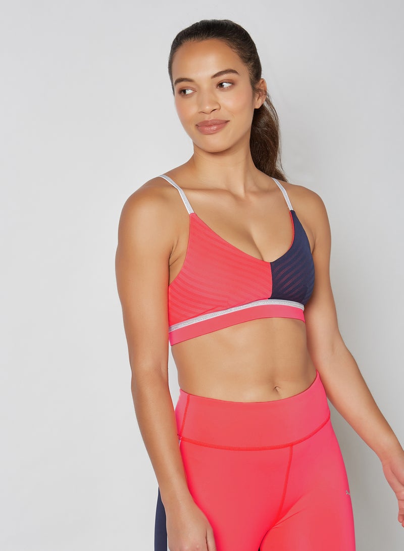 PUMA - Neo-Future Sports Bra Peacoat-Ignite Pink - Image 1