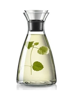 XiuWoo Heat Resistant Borosilicate Water Carafe Glass Pitcher clear  - Image 1
