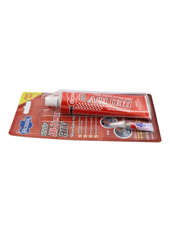 Bossil RTV Silicone Gasket Maker And Sealant Red  - Image 2