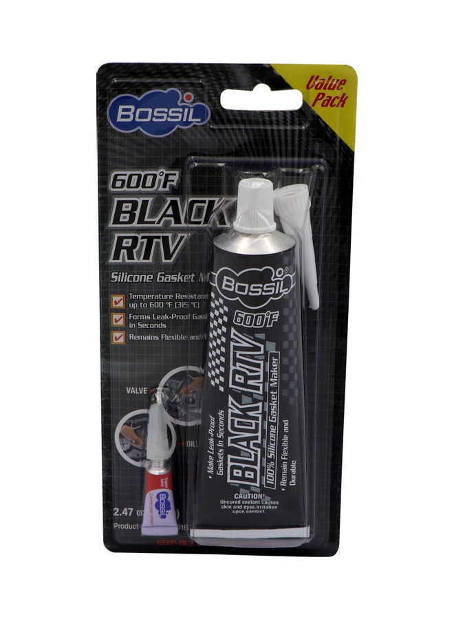 Bossil RTV Silicone Gasket Maker And Sealant Black  - Image 1