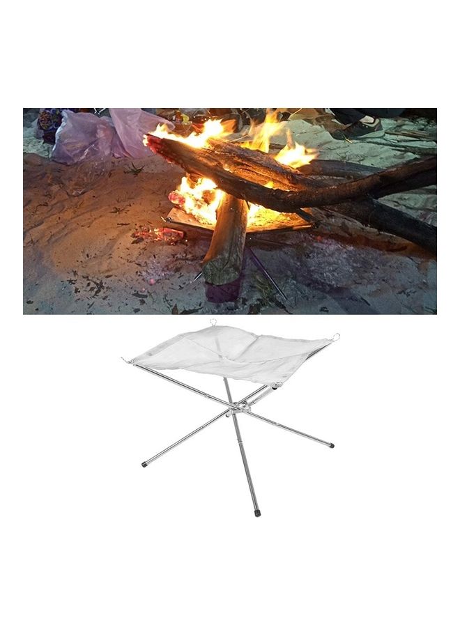 XiuWoo Potable Folding Stainless Steel Wood Burning Camp Stove - Image 2