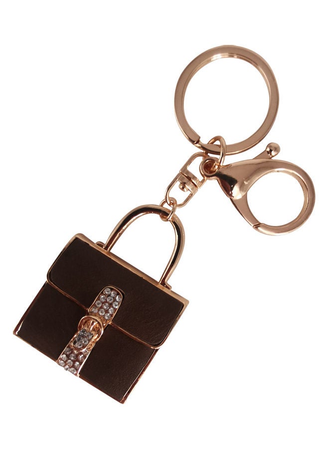 Generic Stylish Design Key Chain Gold  - Image 2
