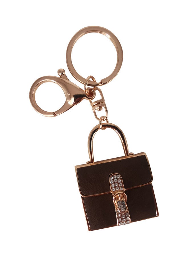 Generic Stylish Design Key Chain Gold  - Image 3