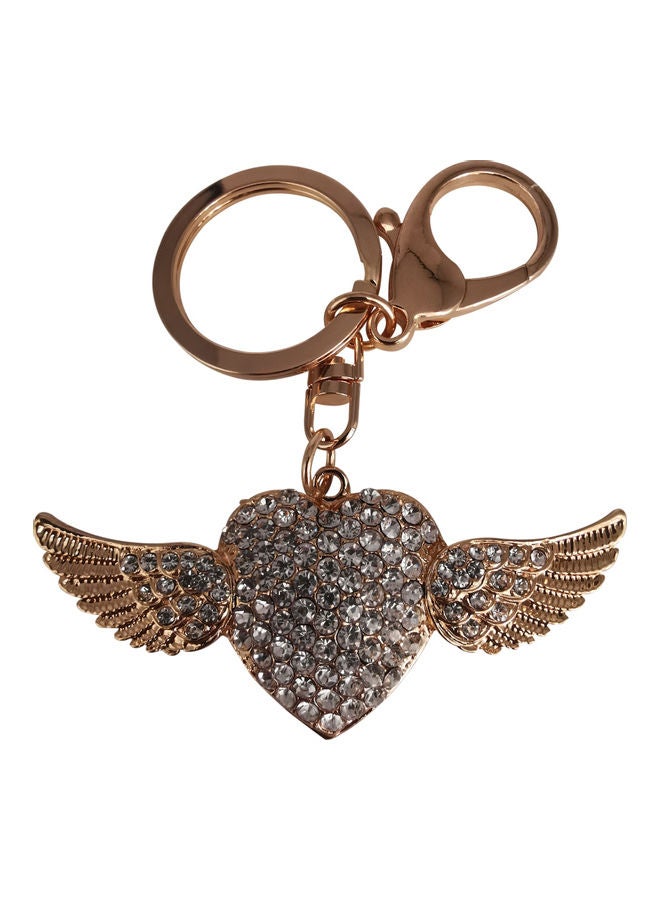 Generic Stylish Design Key Chain Gold/Silver  - Image 1