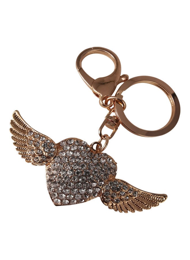 Generic Stylish Design Key Chain Gold/Silver  - Image 3