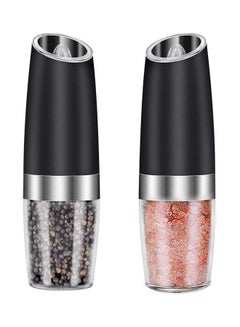 AIWANTO 2 Pack Automatic Pepper Grinder multicolour 680grams 