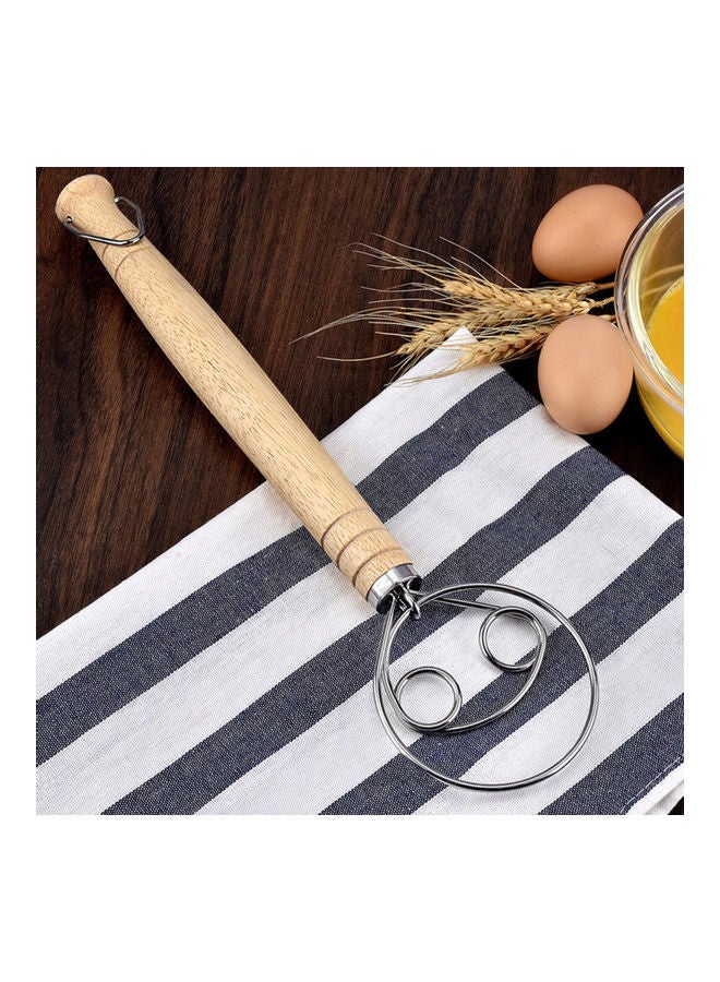 Flour Coil Stirrer Beige/Silver  - Image 2