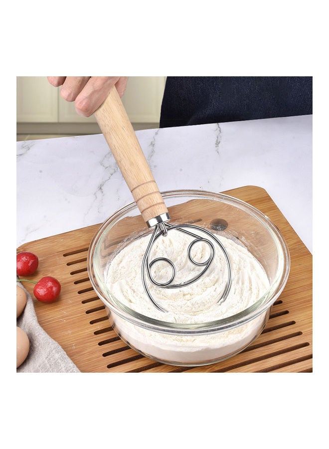 Flour Coil Stirrer Beige/Silver  - Image 3