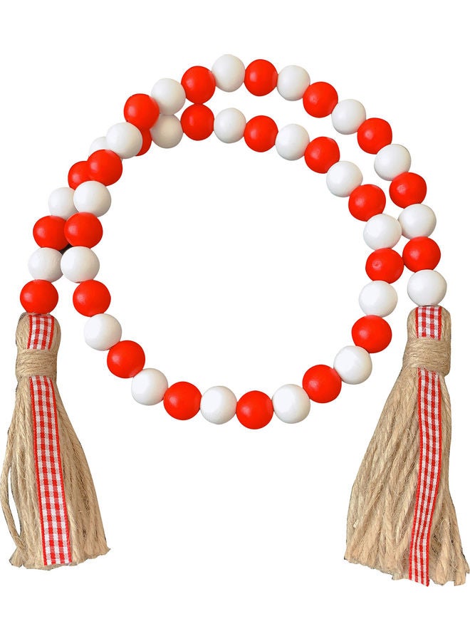 Wooden Beads Garland Multicolour