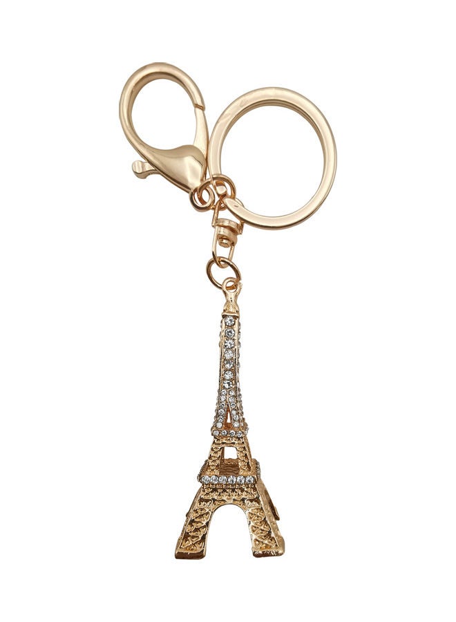Generic Stylish Design Key Chain Silver/Gold  - Image 1
