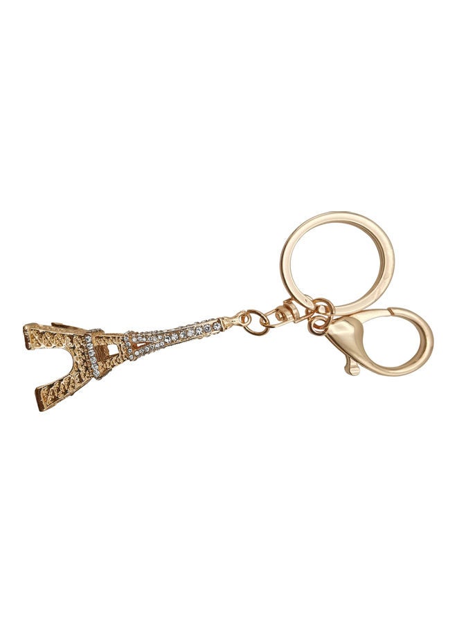 Generic Stylish Design Key Chain Silver/Gold  - Image 3