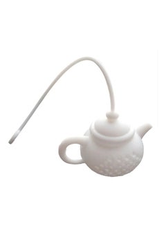 Generic Eco-friendly Kettle-shape Loose Leaf Tea Ball Infusers For Kitchen White 6x5x4cm 