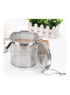 Generic Seasoning Filter Basket Silver 10x10x13cm  - Image 2
