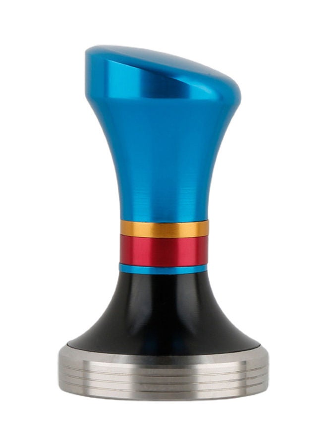 58mm Espresso Tamper Stainless Steel Coffee For Kitchen Blue 6.5x6.5x10cm  - Image 1