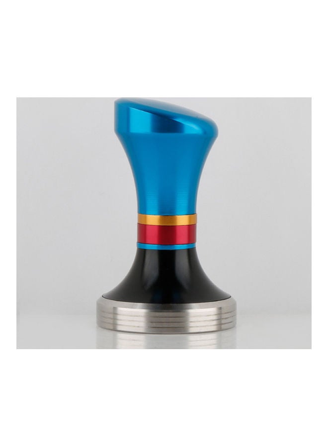 58mm Espresso Tamper Stainless Steel Coffee For Kitchen Blue 6.5x6.5x10cm  - Image 2