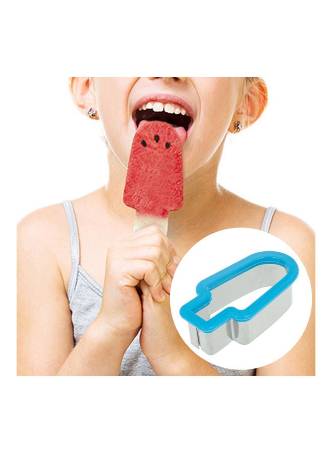Ice Cream Shape Watermelon Slicer Blue/Silver  - Image 3