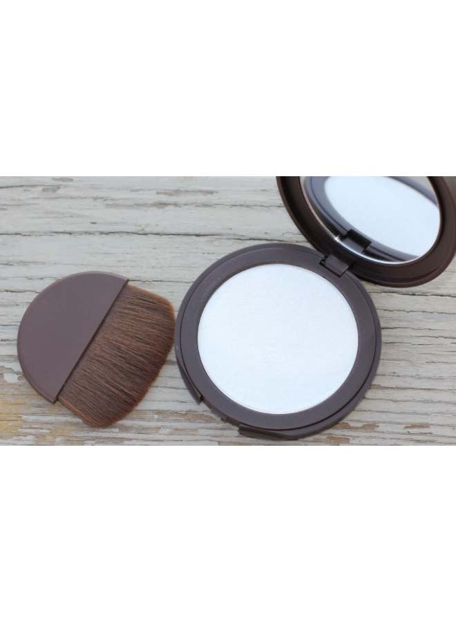 tarte - Amazonian Clay Finishing Pressed Face Powder With Brush White/Brown - Image 1