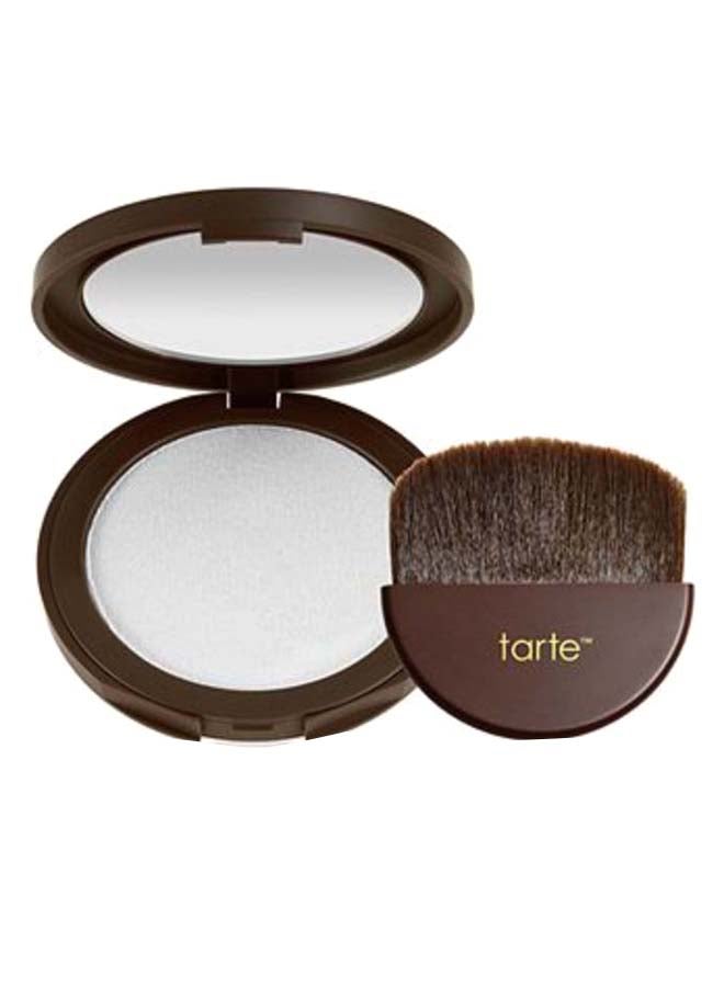 tarte - Amazonian Clay Finishing Pressed Face Powder With Brush White/Brown - Image 1