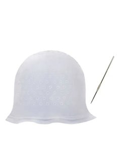 Haifly Reusable Silicone Hair Staining Cap White  - Image 4