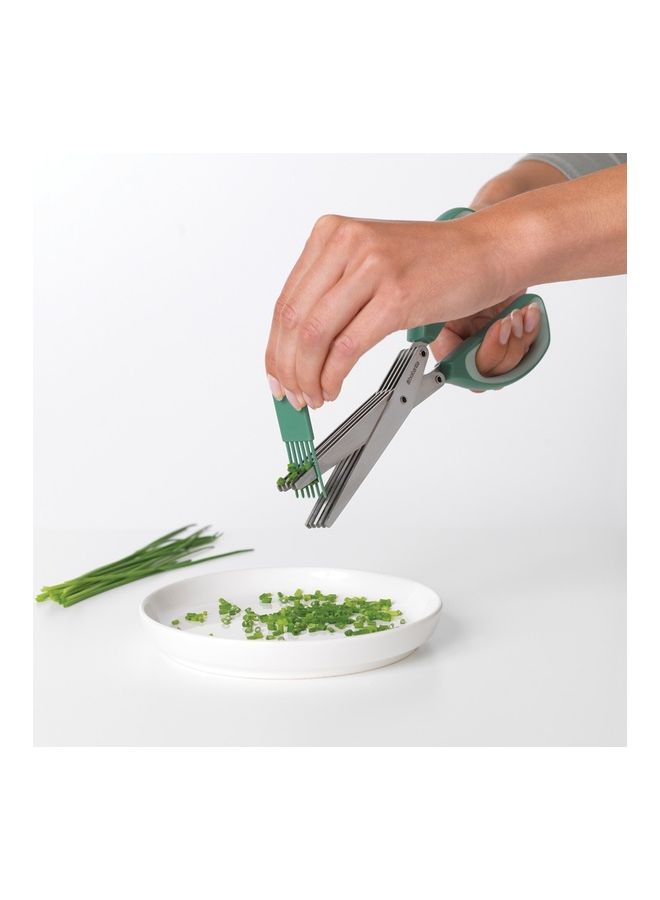 brabantia - Herb Scissors Plus Cleaning Tool Fir Fir Green - Image 1