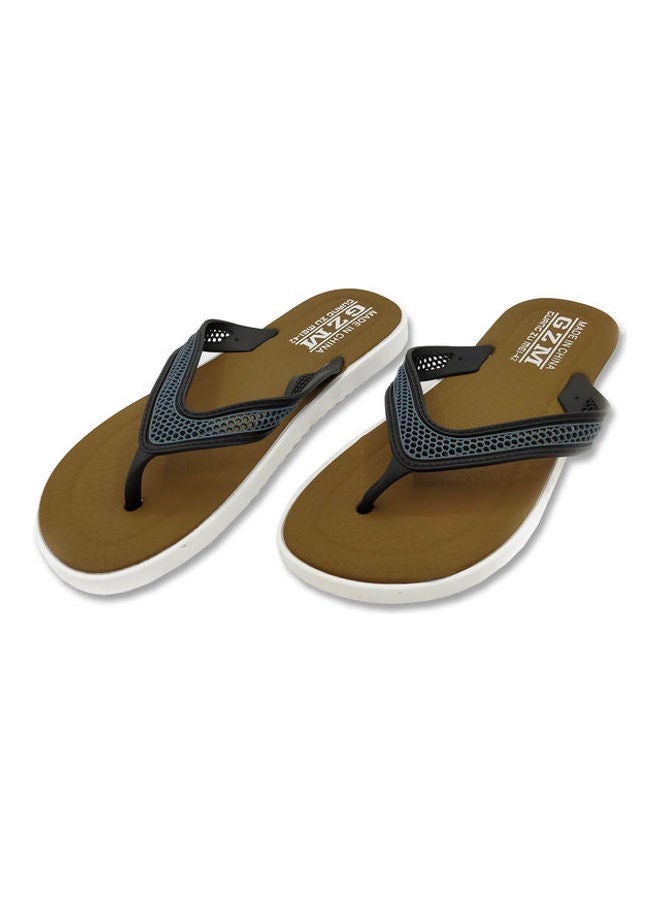 Casual Flat Flip Flops Grey/Black  - Image 2