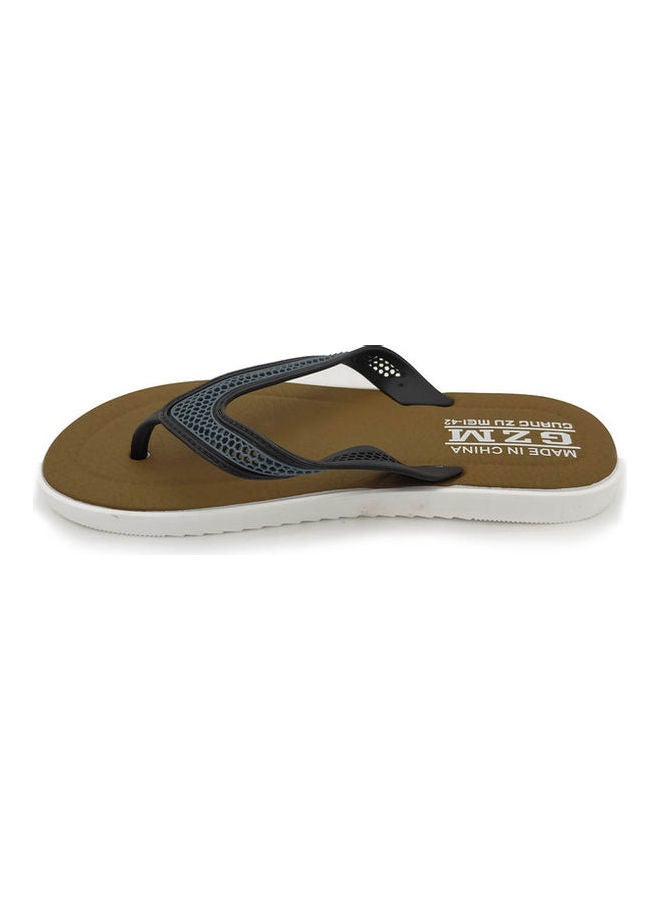 Casual Flat Flip Flops Grey/Black  - Image 4