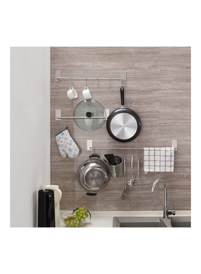 Heavy Duty Towel Holder Silver 21.6inch  - Image 2