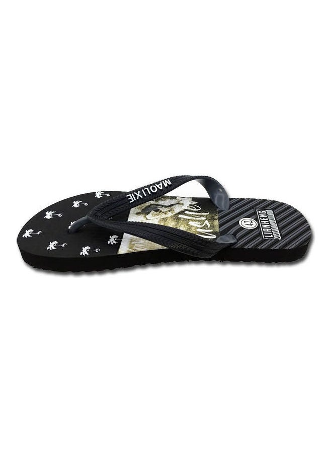 Casual Flat Flip Flops Black  - Image 4