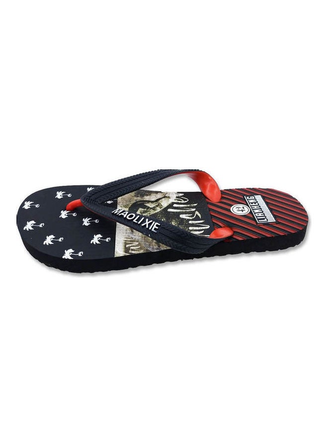 Casual Flat Flip Flops Black  - Image 3
