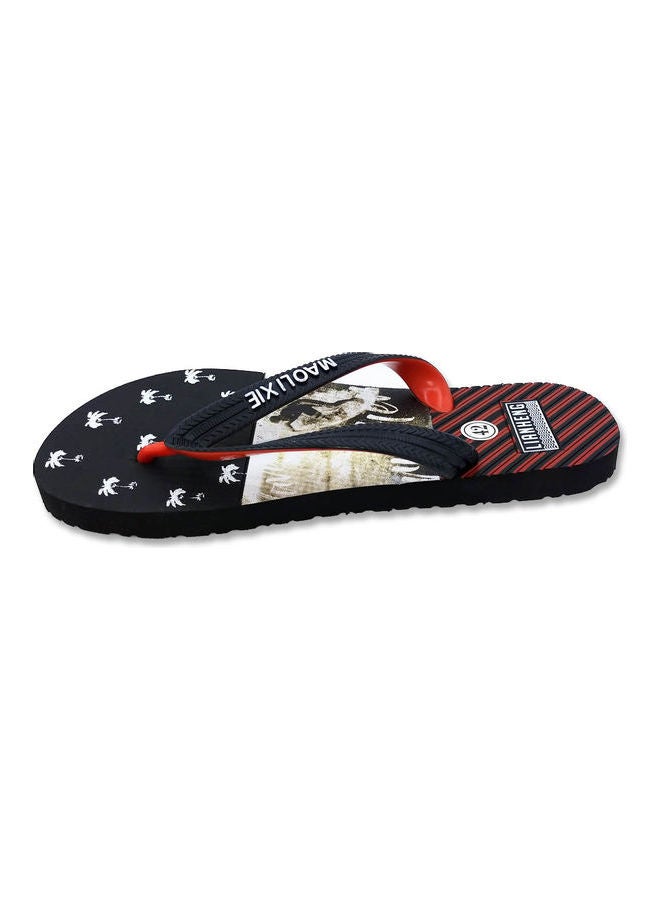 Casual Flat Flip Flops Black  - Image 4