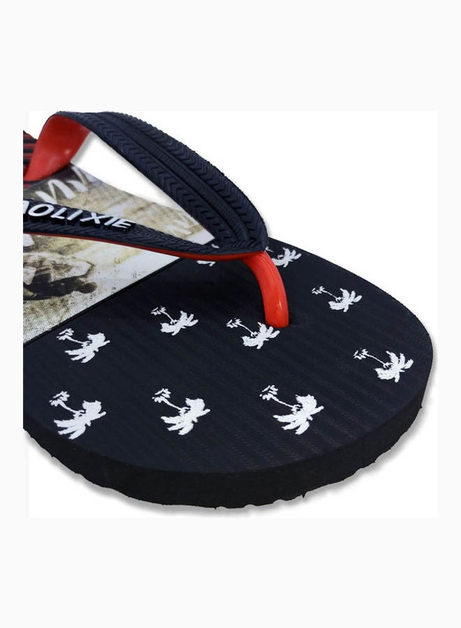 Casual Flat Flip Flops Black  - Image 5