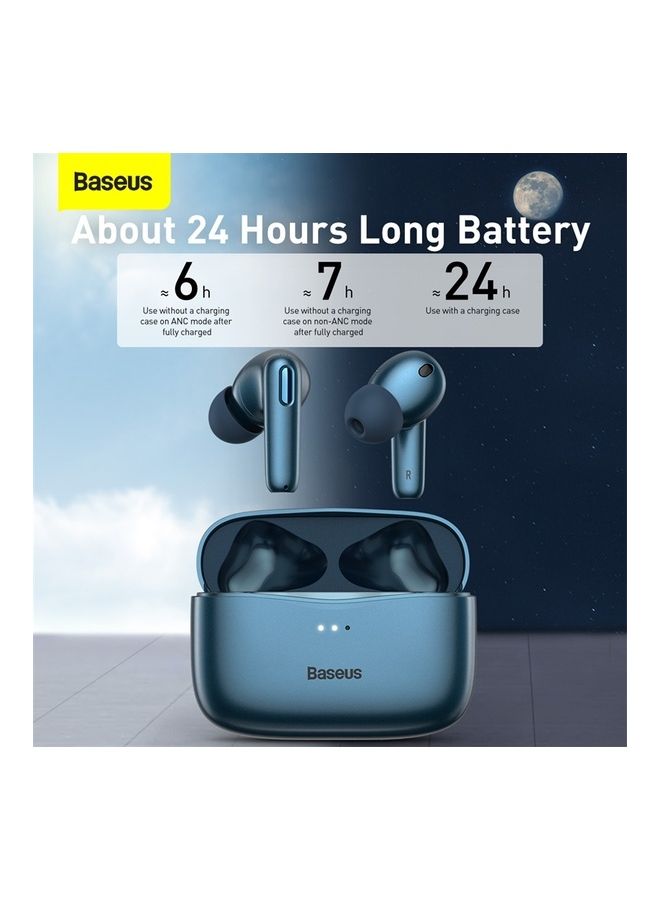Baseus - SIMU S2 5.0 TWS Wireless Bluetooth Earphones Blue - Image 1