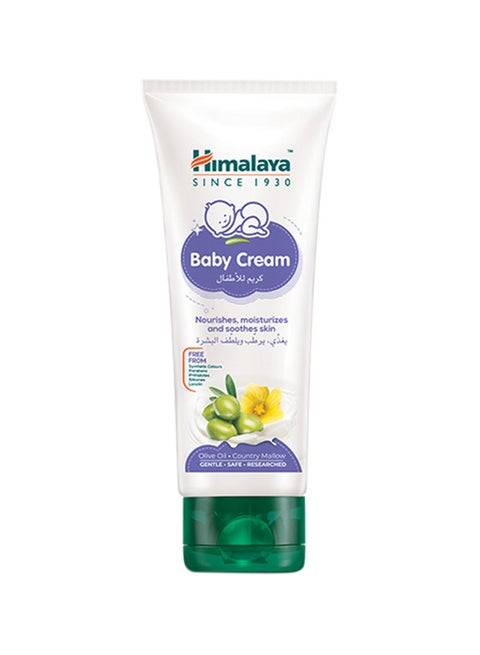 Baby Cream With Olive Oil And Country Mallow Rich Cream Formulated,100 Ml-Paraben,Phthalates,Dye Free