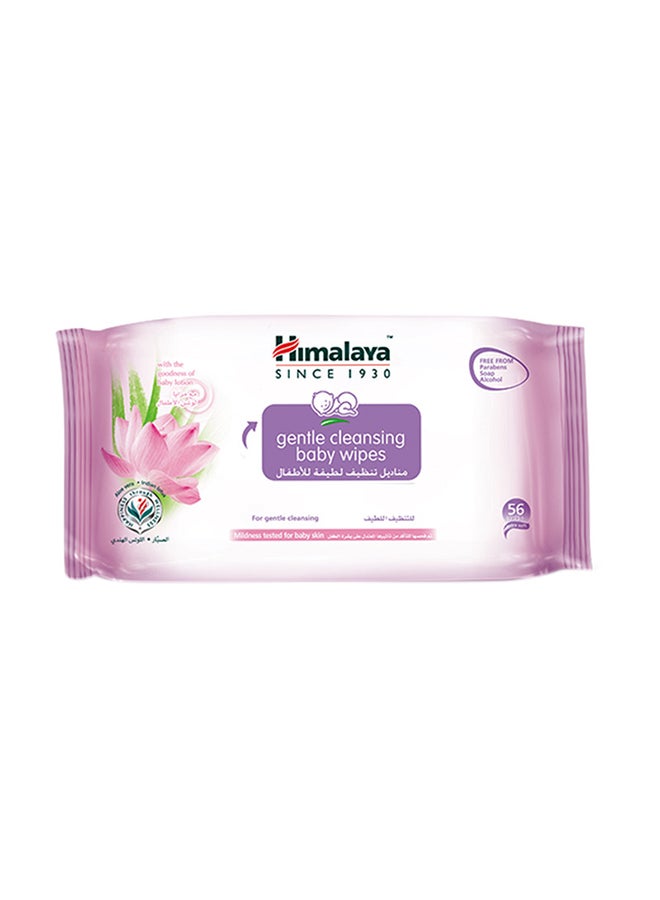 Himalaya Baby Wipes Gentle Cleansing With Indian Lotus And Aloe Vera  - Image 1