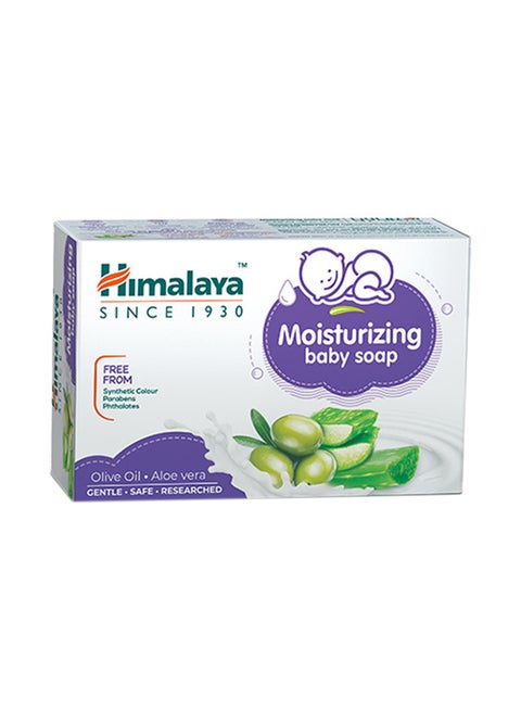 Baby Soap With Olive Oil And Aloe Vera For Gentle Moisturizing 125g