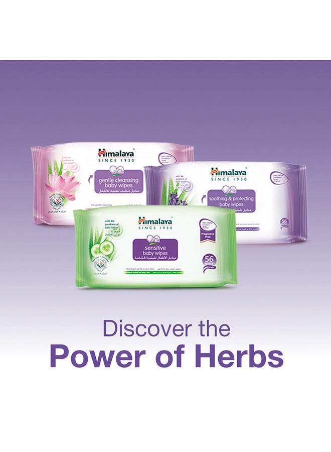 Himalaya - Gentle Cleansing Baby Wipes, 20 Count -  Free From Parabens, Soap And Alcohol - Image 1