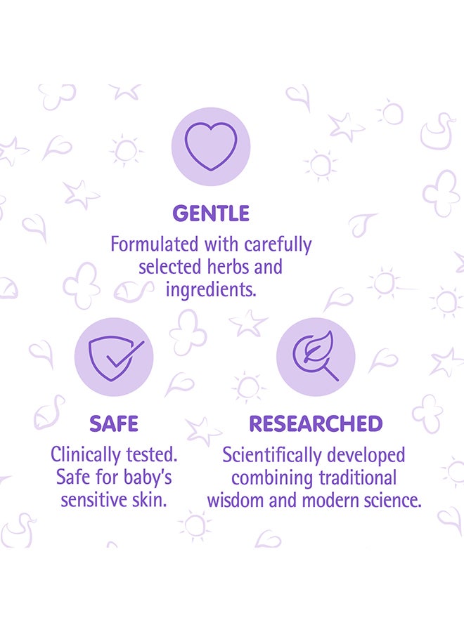 Pack Of 2 Gentle Baby Shampoo With Hibiscus And Chickpea - (400ml, 200 ml)