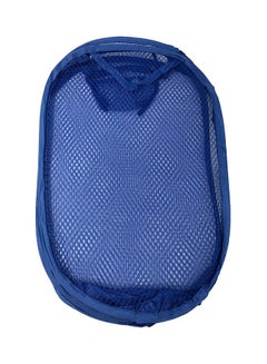 VILILY Mesh Laundry Basket Blue 20x20cm  - Image 3