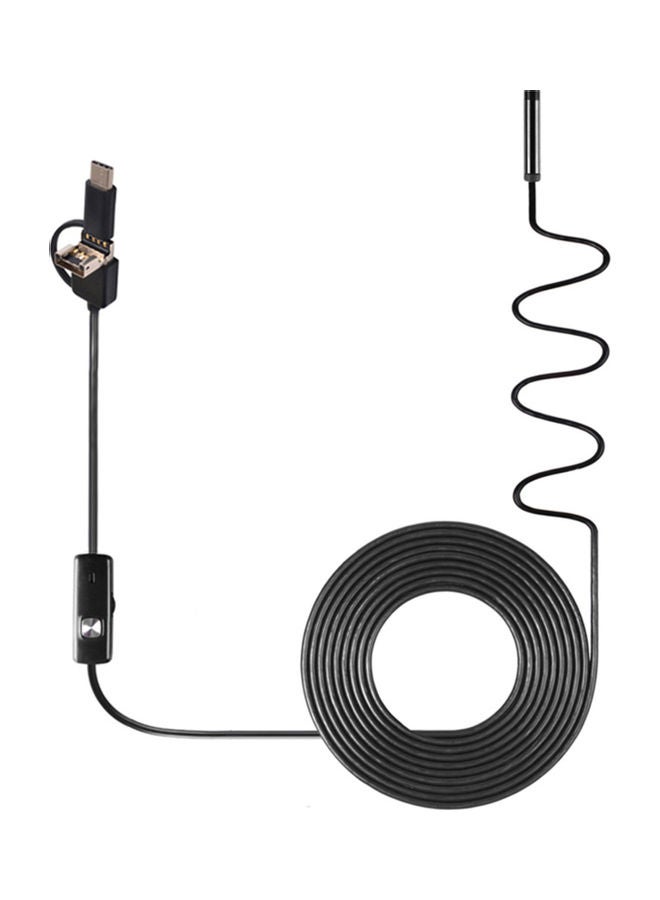 3-In-1 Industrial Endoscope Black - Image 1