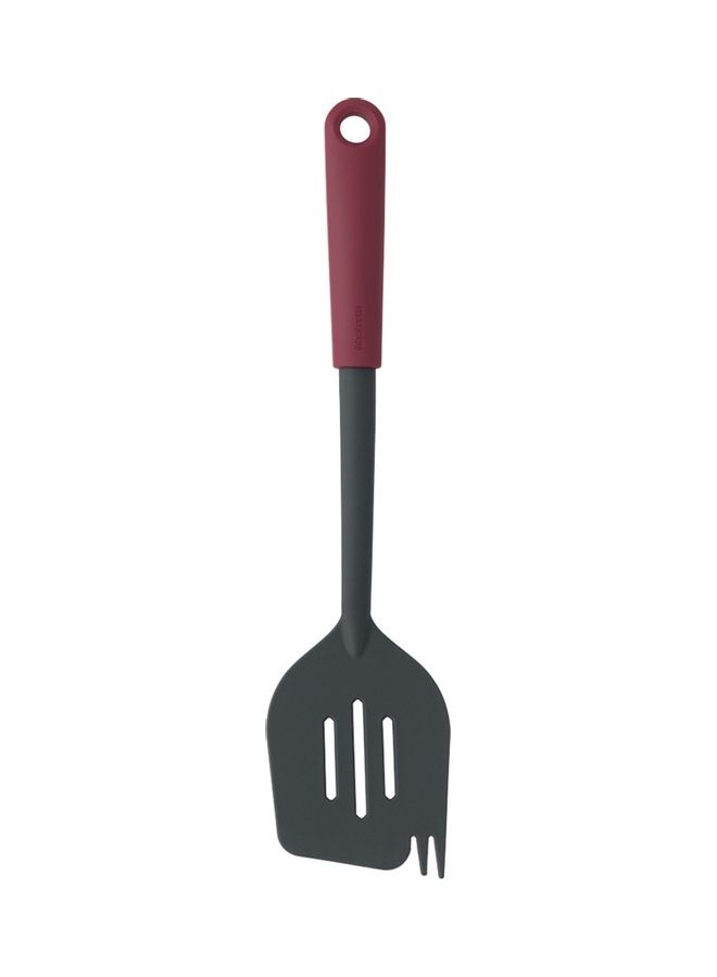 brabantia Spatula Plus Fork Aubergine Red 2.68 x 1.22 x 13.7inch - Image 1